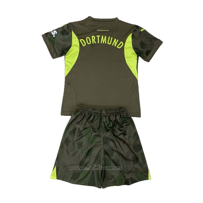 Camiseta Borussia Dortmund Portero Primera Nino 2024-2025